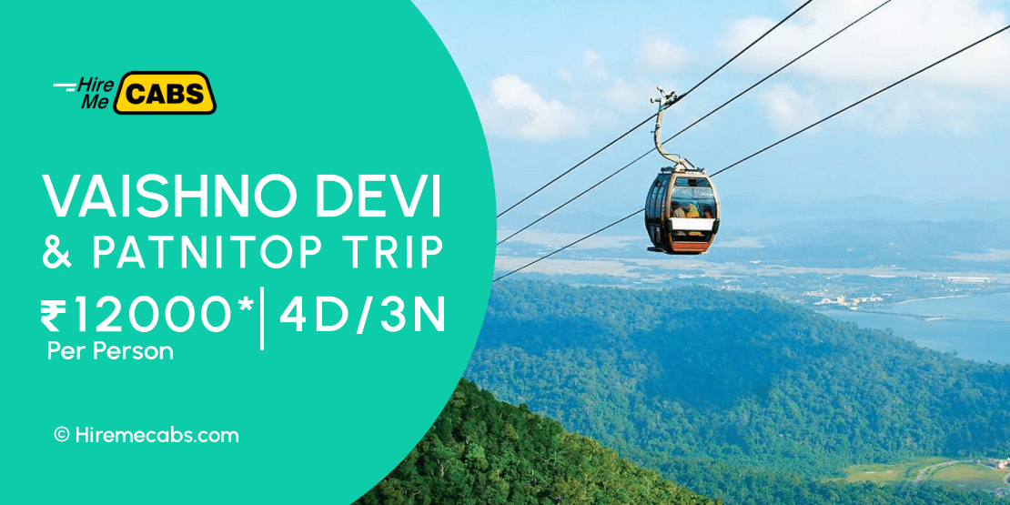 Ex Jammu - VAISHNO DEVI  PATNITOP TRIP-03NIGHTS 04DAYS