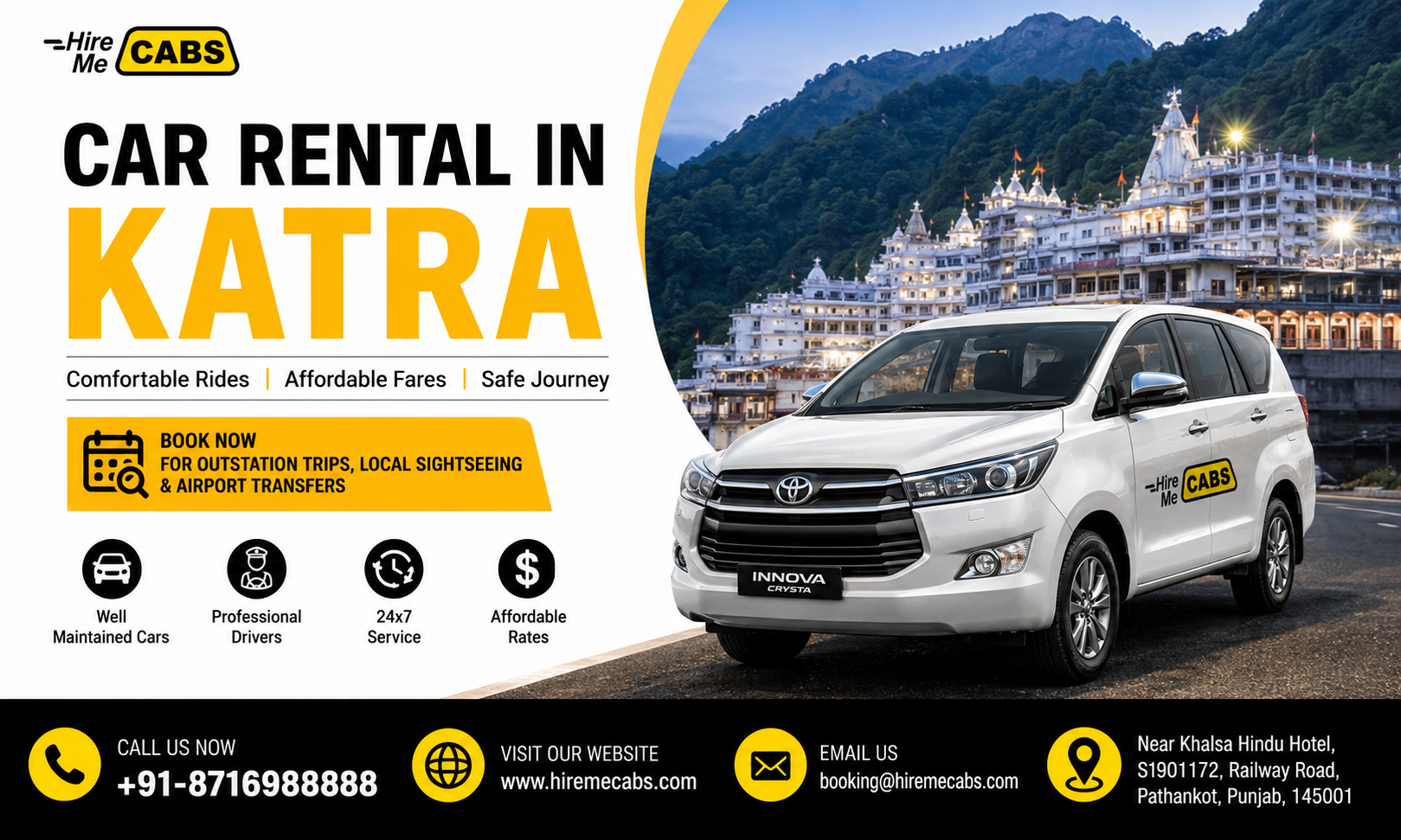 Car Rental In Katra
